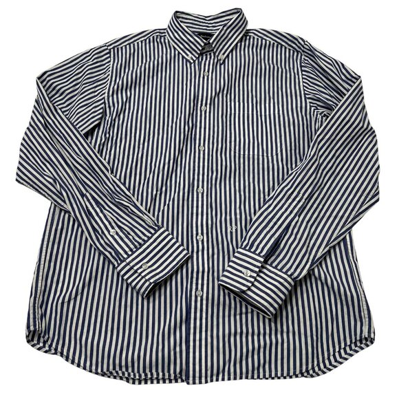 Realisation Par The Shirt in Blue White Stripe - Picture 1 of 3